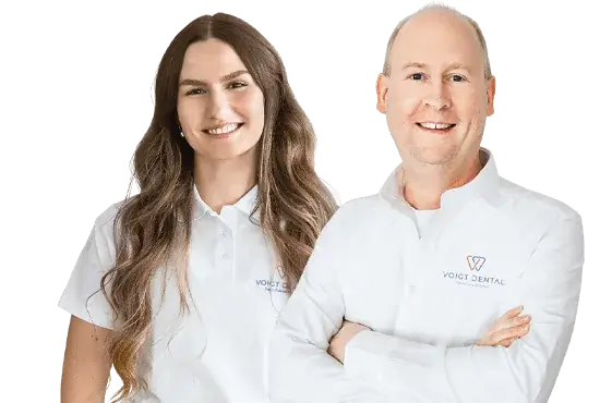 Standortleitung Lübeck - Nele Kolbe (li) und Christian Haselbach (re)